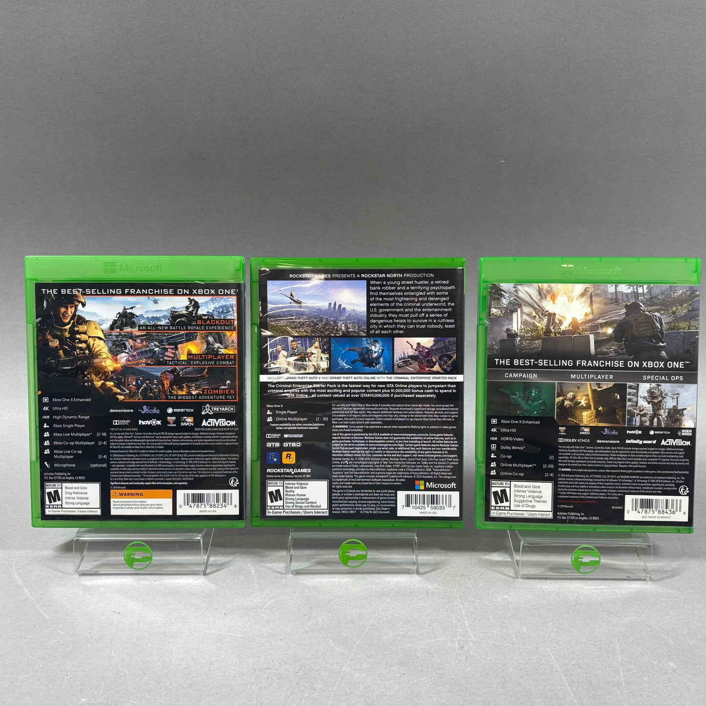 Lot of 3 Microsoft Xbox One Games