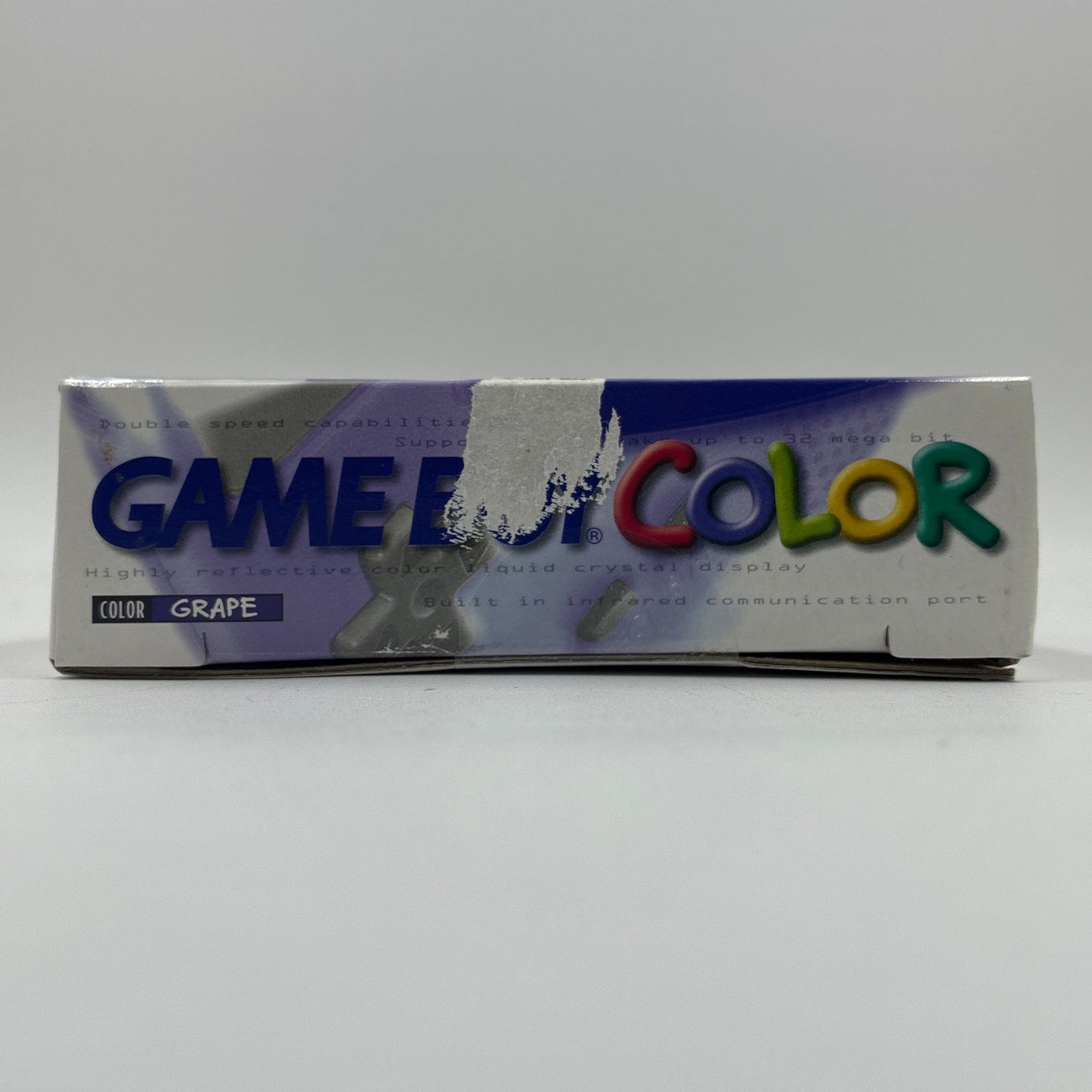 Nintendo Game Boy Color CGB-001 Grape W/ Original Box & Game Light
