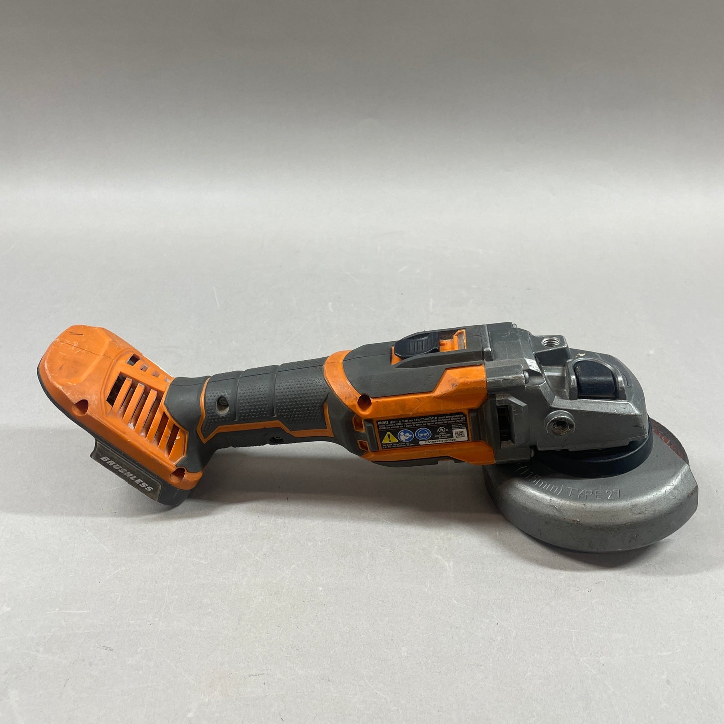 Ridgid 18-Volt OCTANE Cordless Brushless 4-1/2 in. Angle Grinder