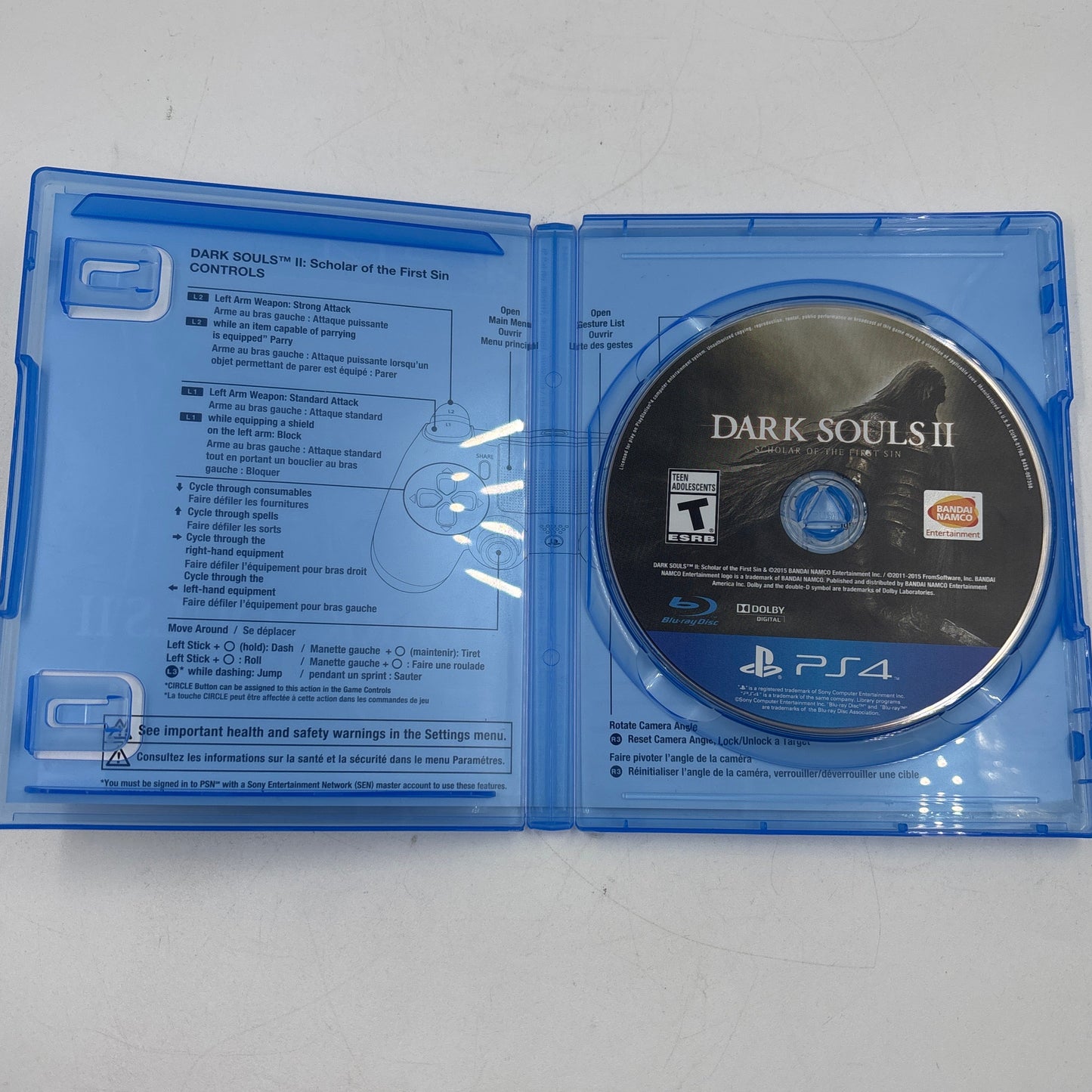 Dark Souls 2 & 3 Bundle Lot of 2 Sony PlayStation 4 PS4 Games