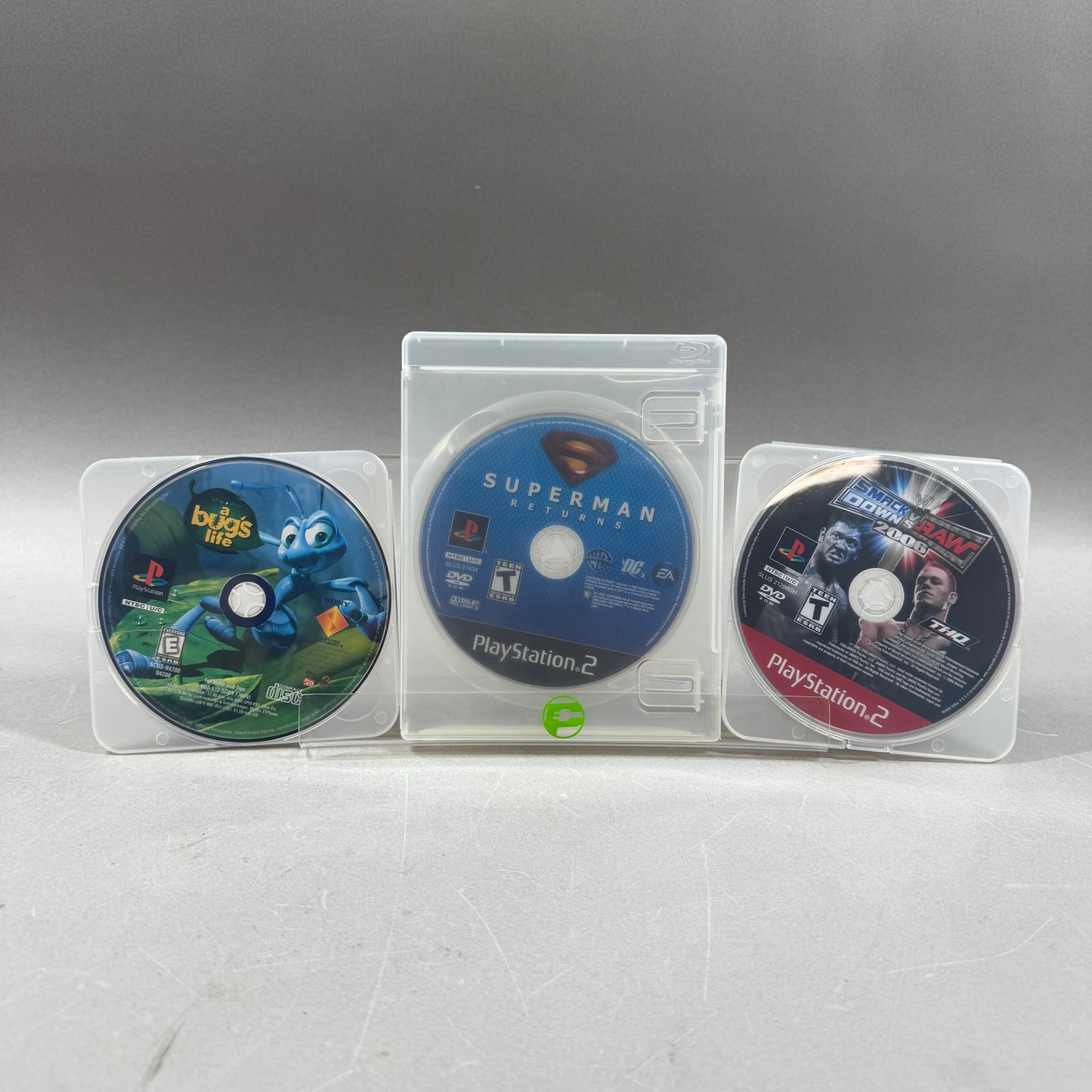 Lot of 3 Sony PlayStation 2 PS2 Games
