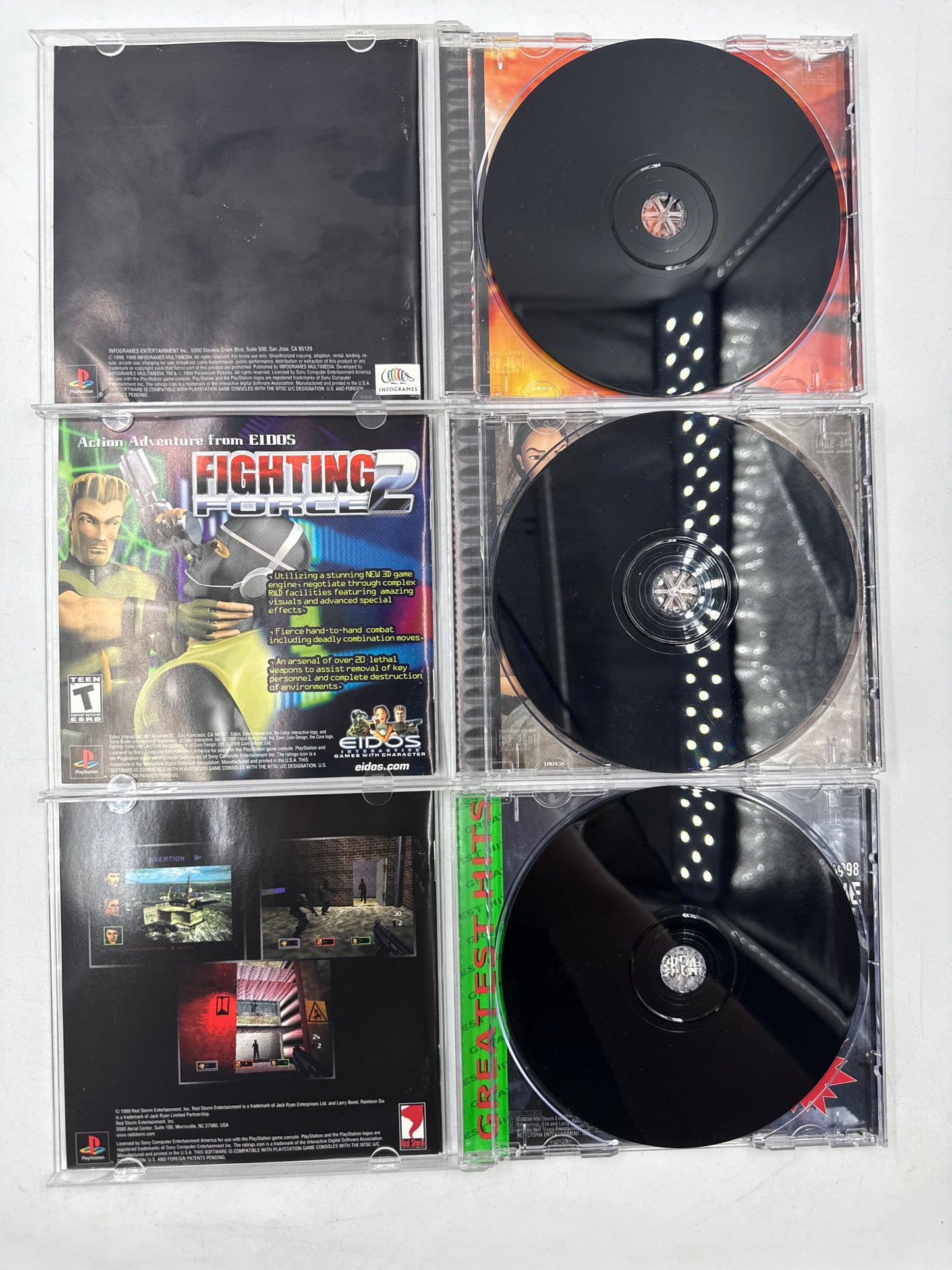 Lot of 3 Sony PlayStation 1 PS1 Games