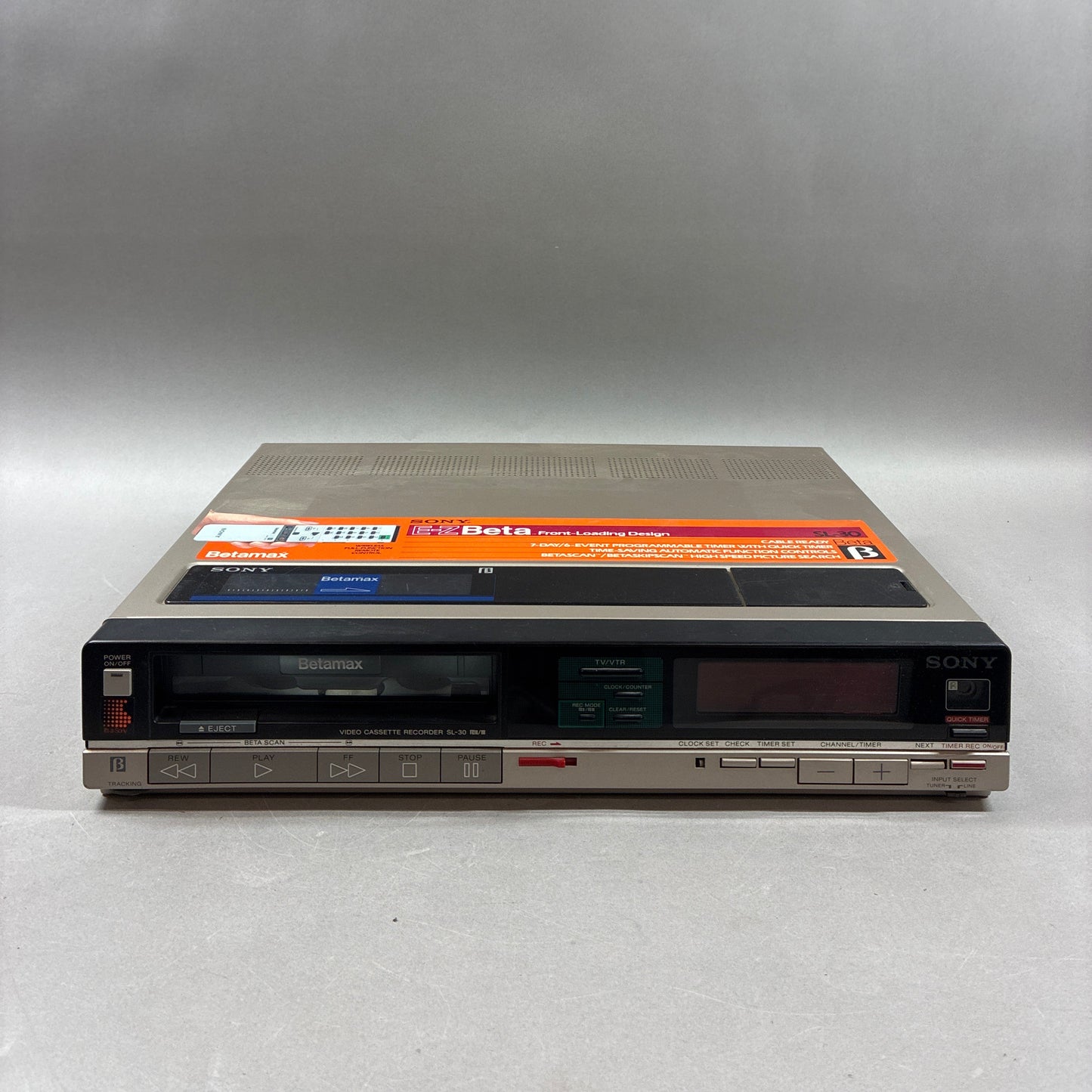 Sony SL-30 VCR Player TESTED