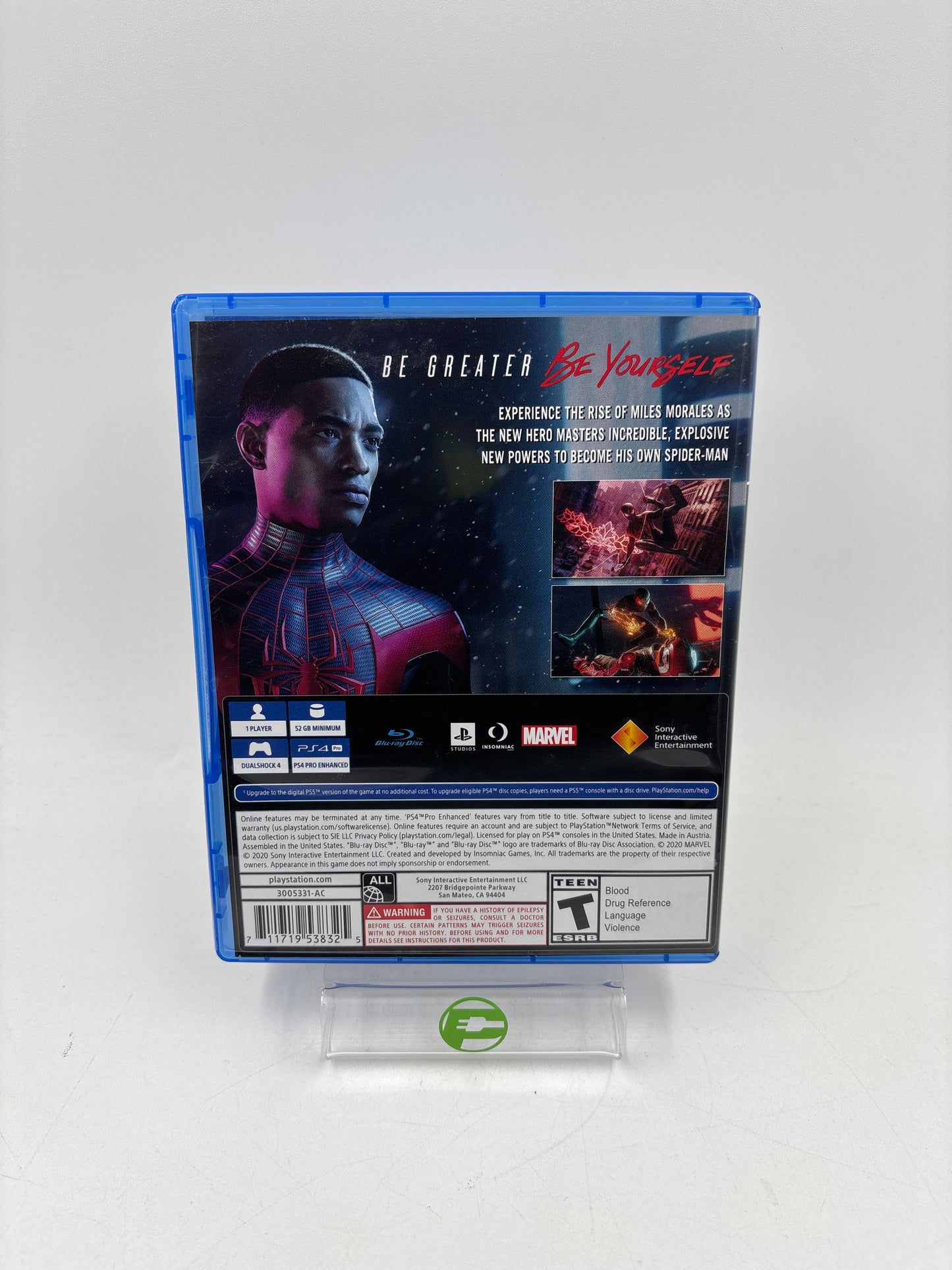 Marvel Spiderman: Miles Morales (Sony PlayStation 4 PS4, 2020)