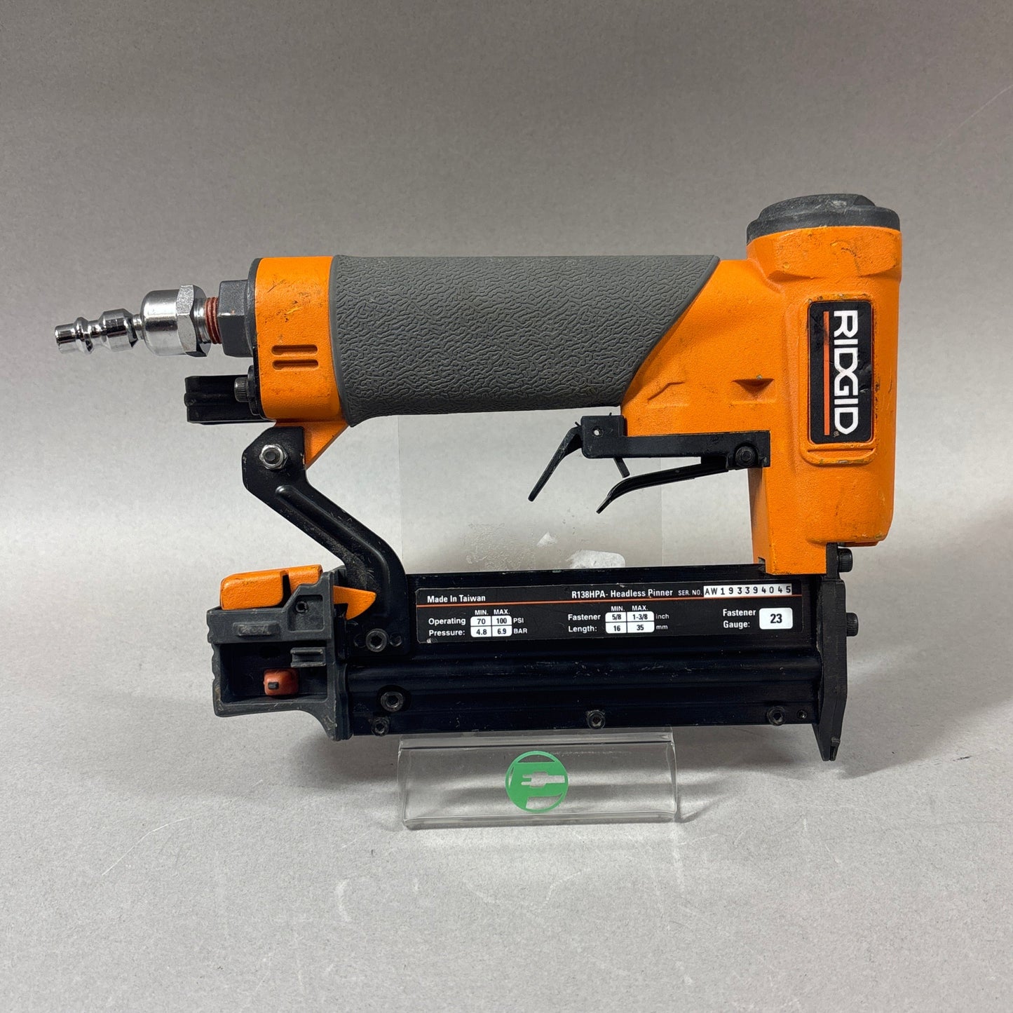 Ridgid R138HPA Headless Pinner