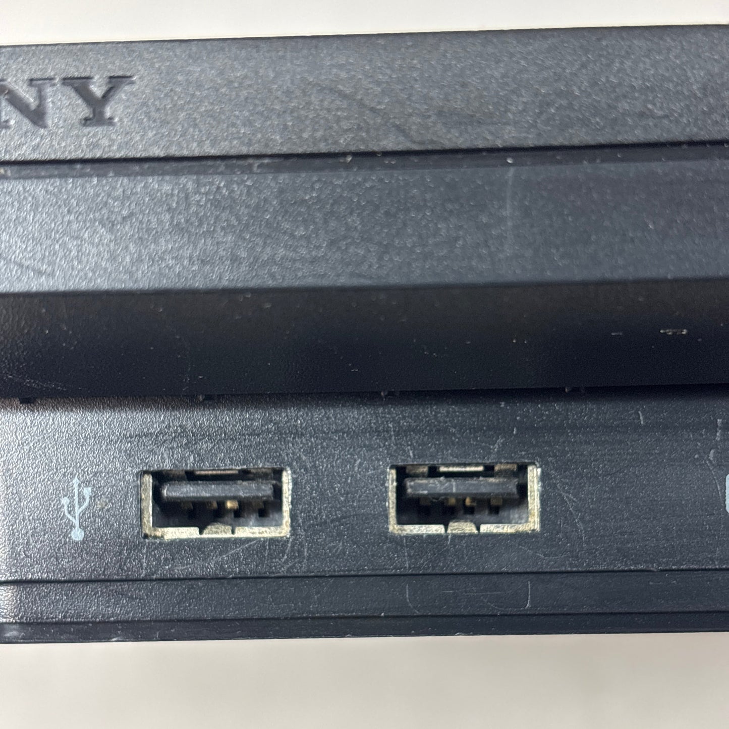Broken Sony PlayStation 3 Slim PS3 160GB Console Only Bad Disk Drive
