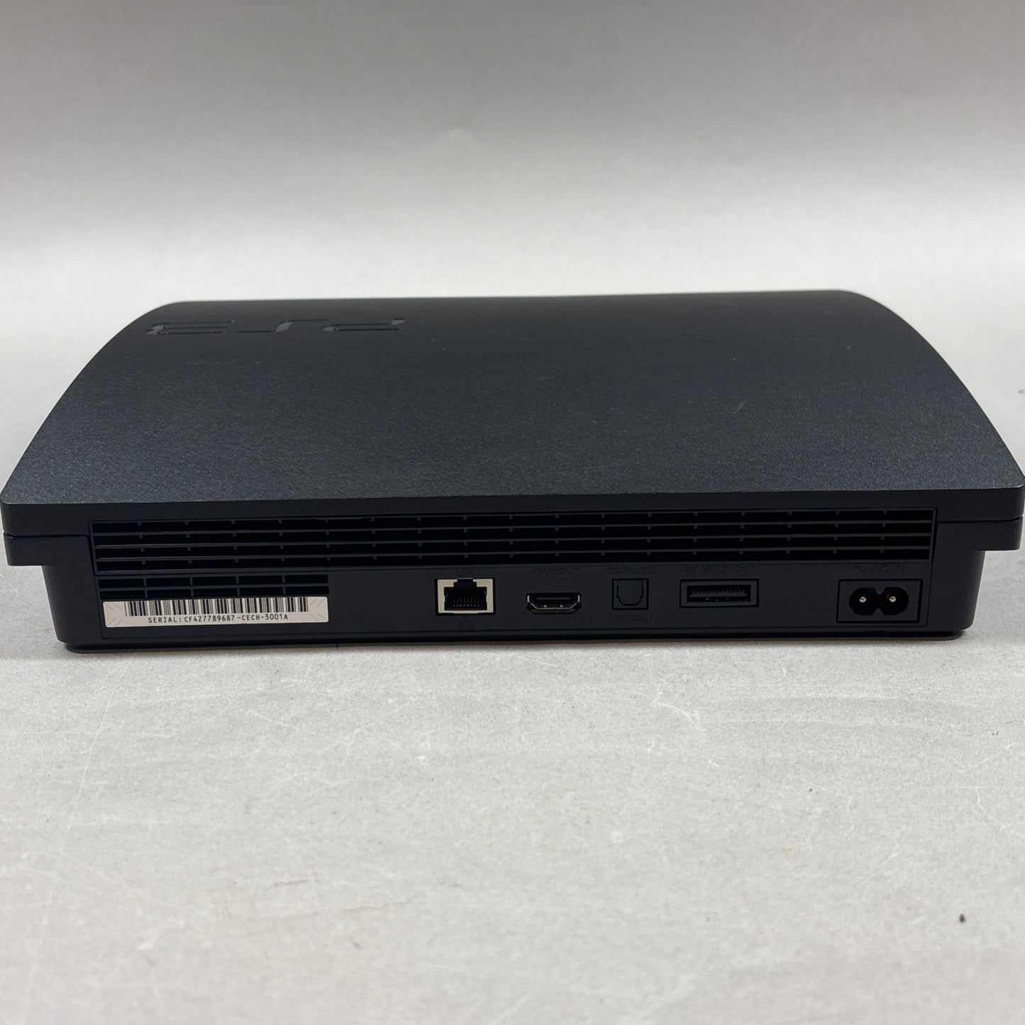 Broken Sony PlayStation 3 Slim PS3 160GB Console Only Bad Disk Drive