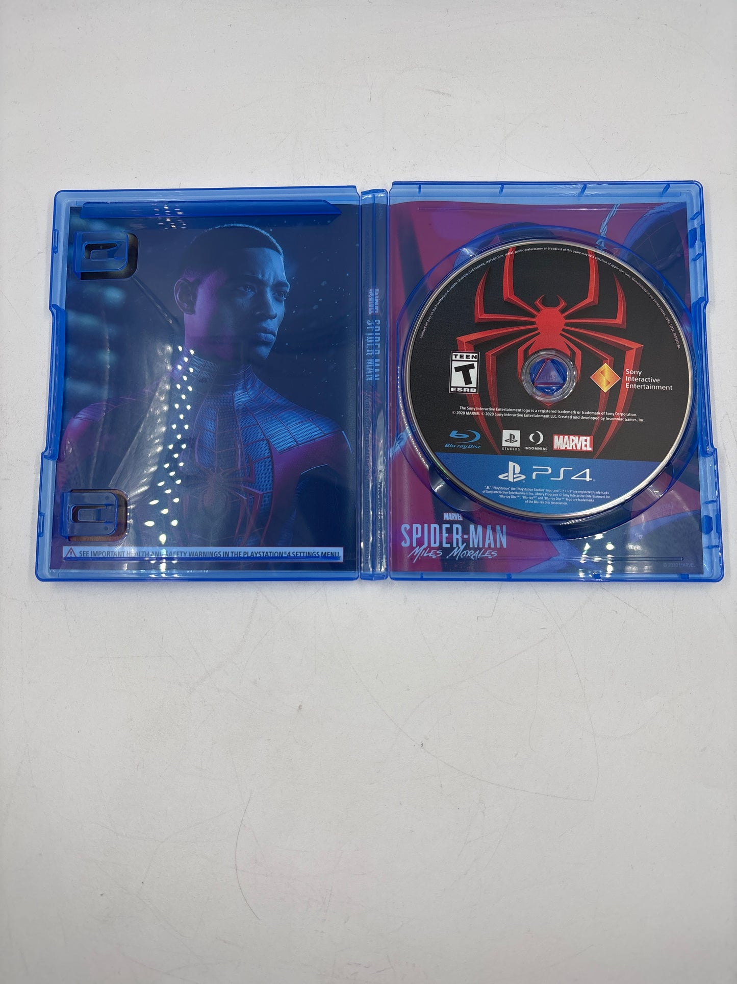 Marvel Spiderman: Miles Morales (Sony PlayStation 4 PS4, 2020)