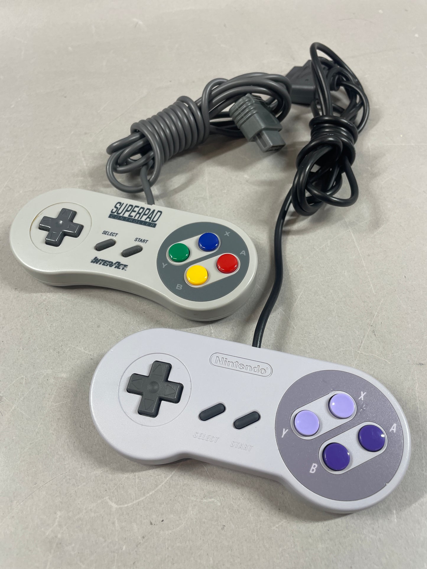 Nintendo SNES Jr. Video Game Console SNS-001 Gray