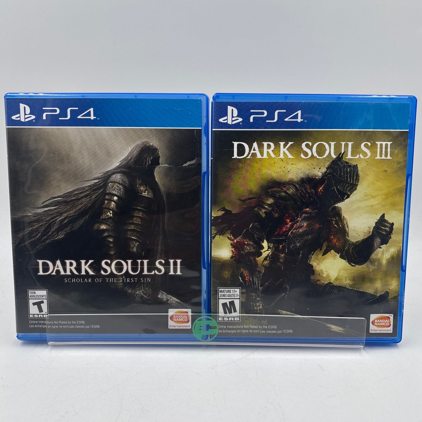Dark Souls 2 & 3 Bundle Lot of 2 Sony PlayStation 4 PS4 Games