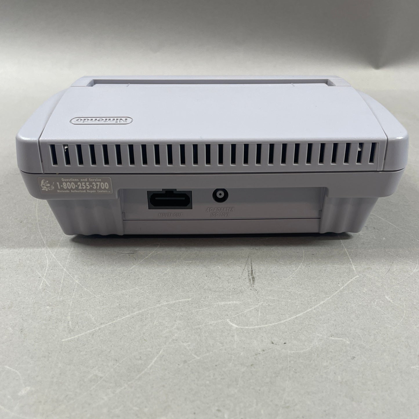Nintendo SNES Jr. Video Game Console SNS-001 Gray