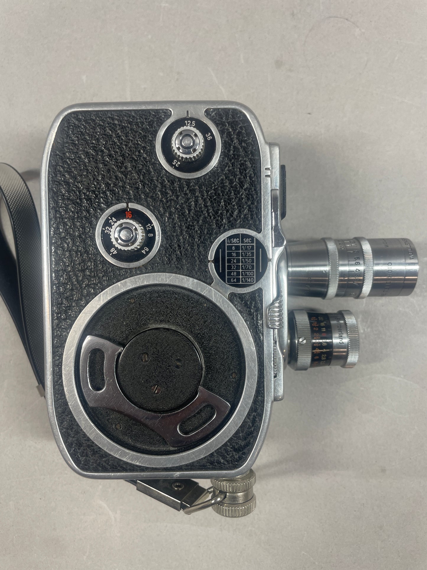 Paillard Bolex B8 35MM Film Camera
