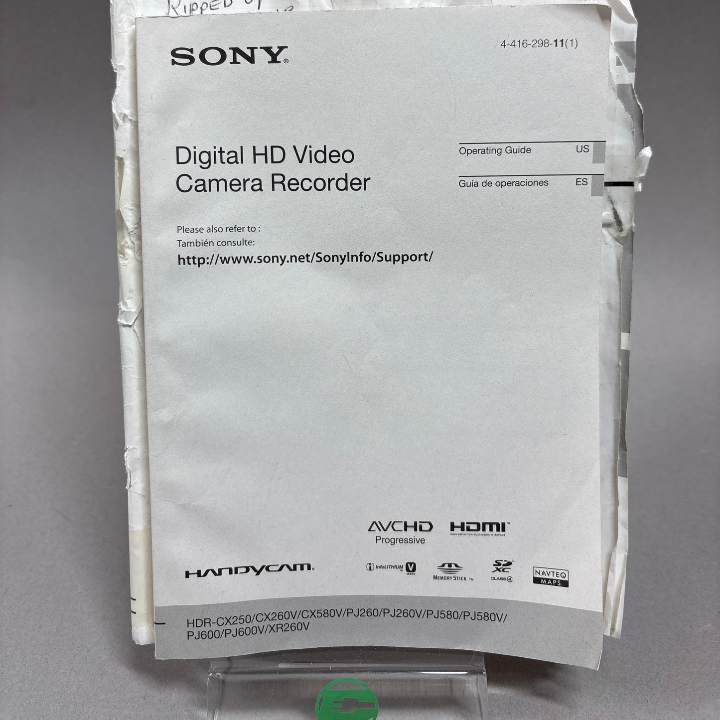 Sony Handycam Digital Video Camcorder CCD-TRV40