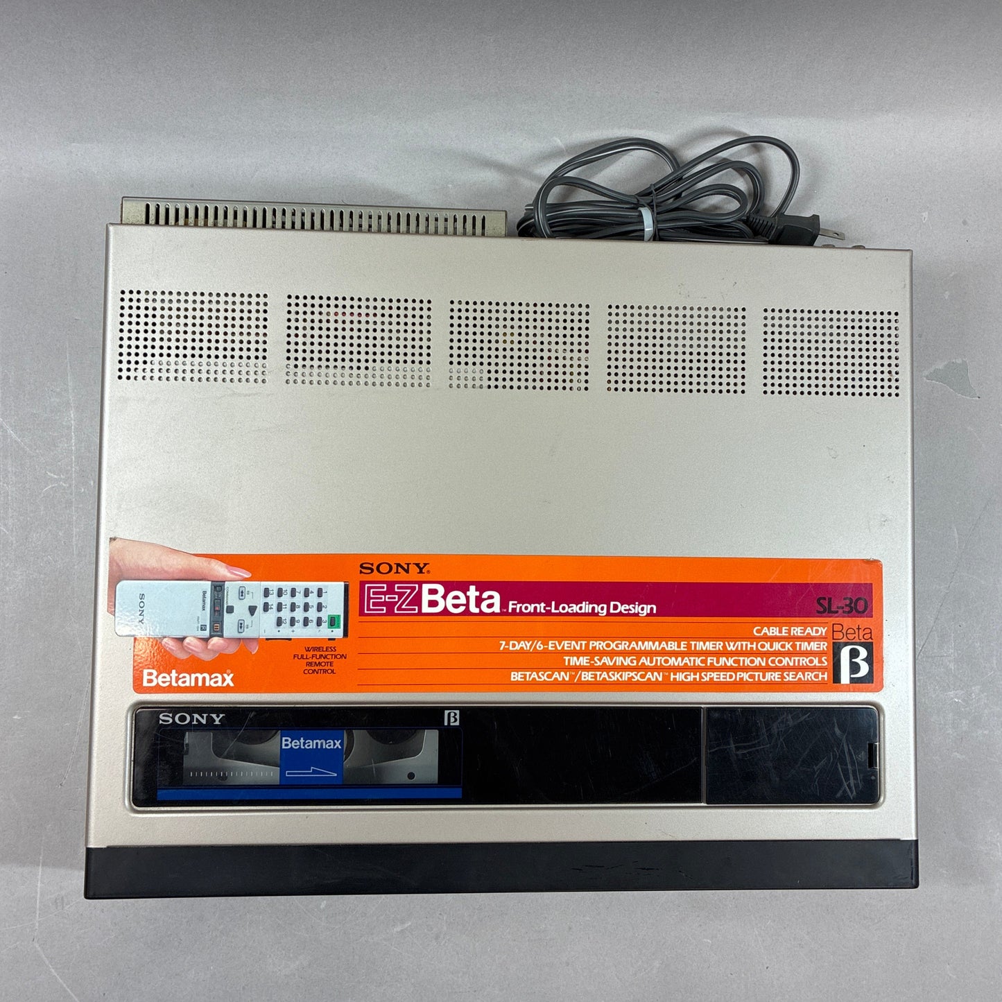 Sony SL-30 VCR Player TESTED
