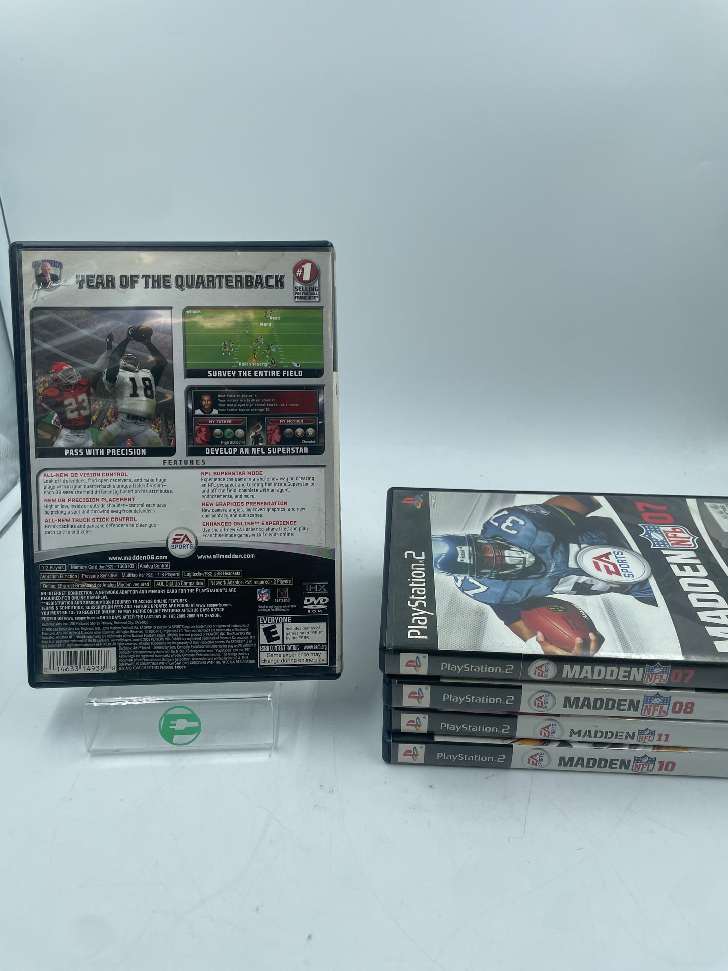 Lot of 5 Madden Games Playstation 2