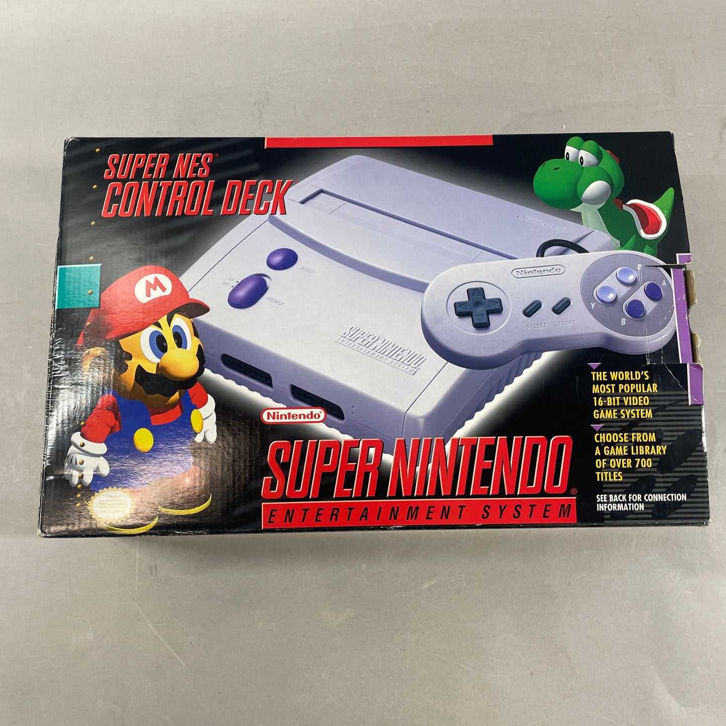 Nintendo SNES Jr. Video Game Console SNS-001 Gray