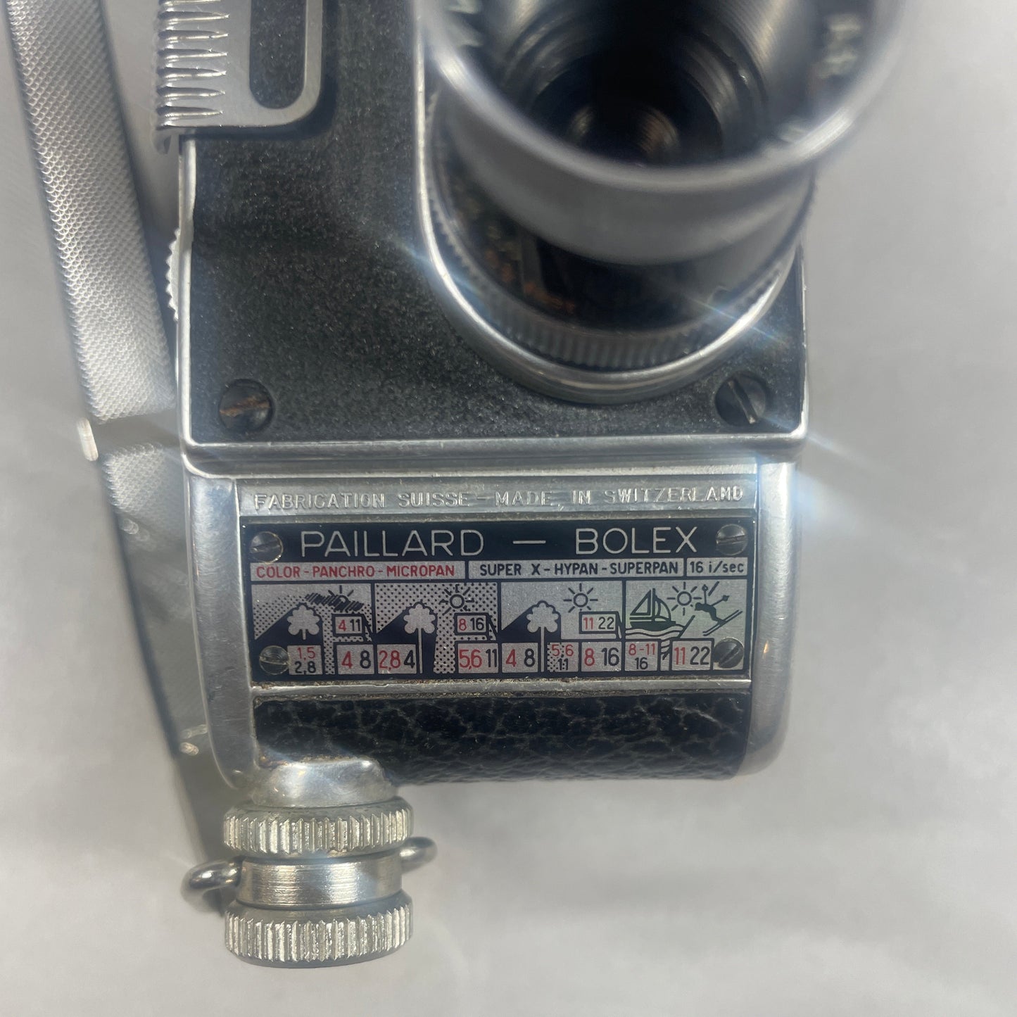 Paillard Bolex B8 35MM Film Camera