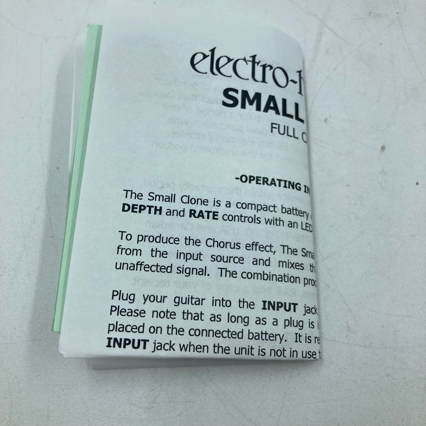 Electro-harmonix EH 4600 Full-Chorus Full Chorus Pedal