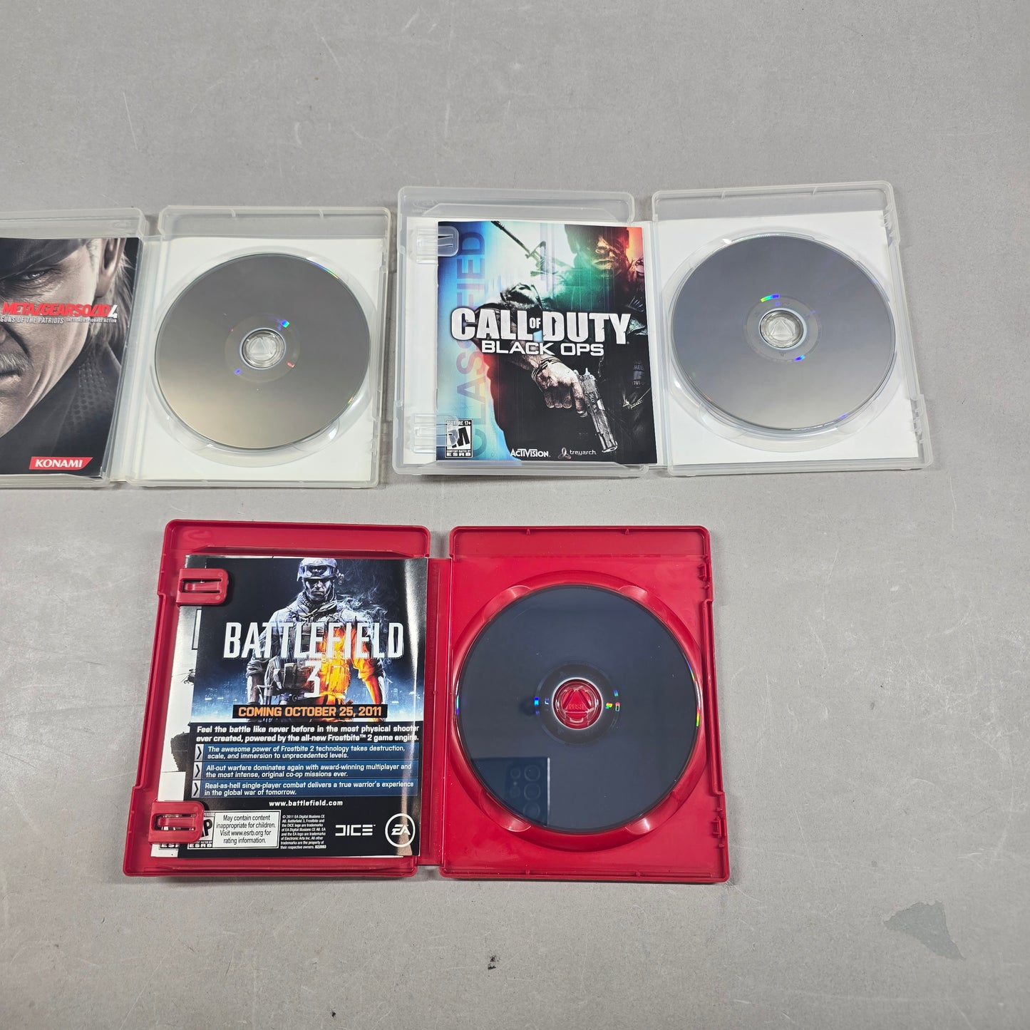 Lot of 3 Sony PlayStation 3 PS3 Games
