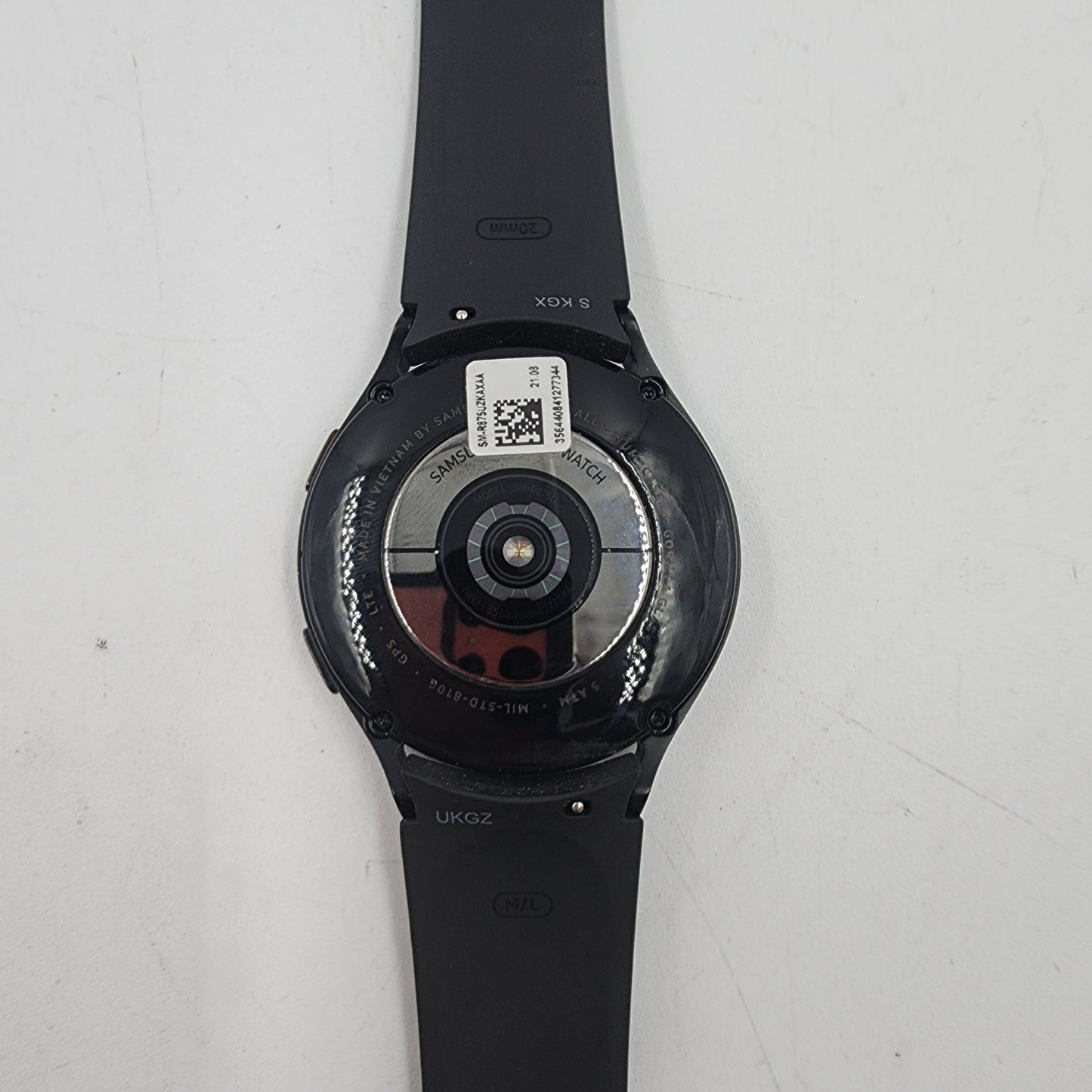 WiFi Only Samsung Galaxy Watch 4 Aluminum Smartwatch SM-R875UZKAXAA