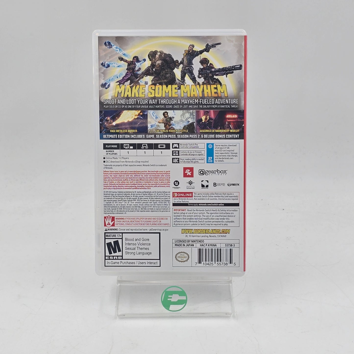 Borderlands 3: Ultimate Edition (Nintendo Switch, 2023)