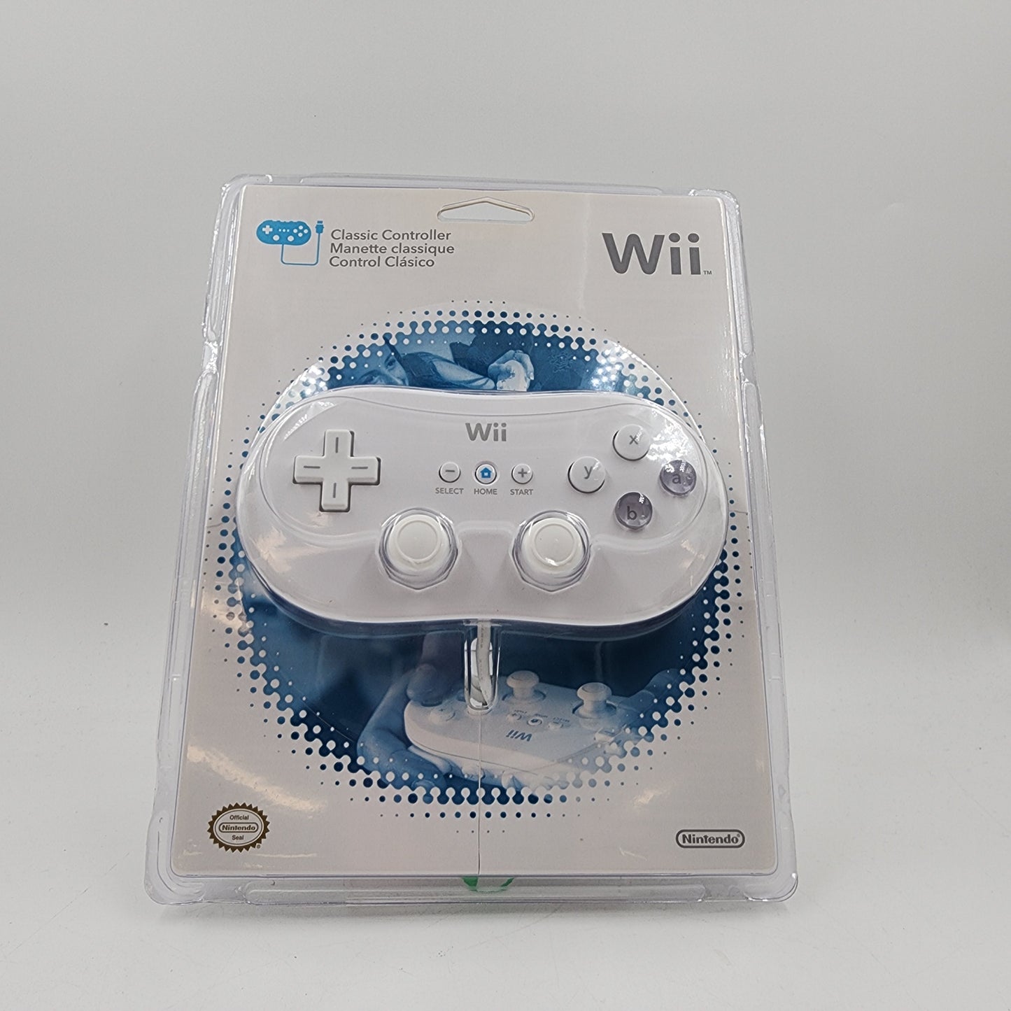 New Nintendo Wii Classic Controller 61706B White