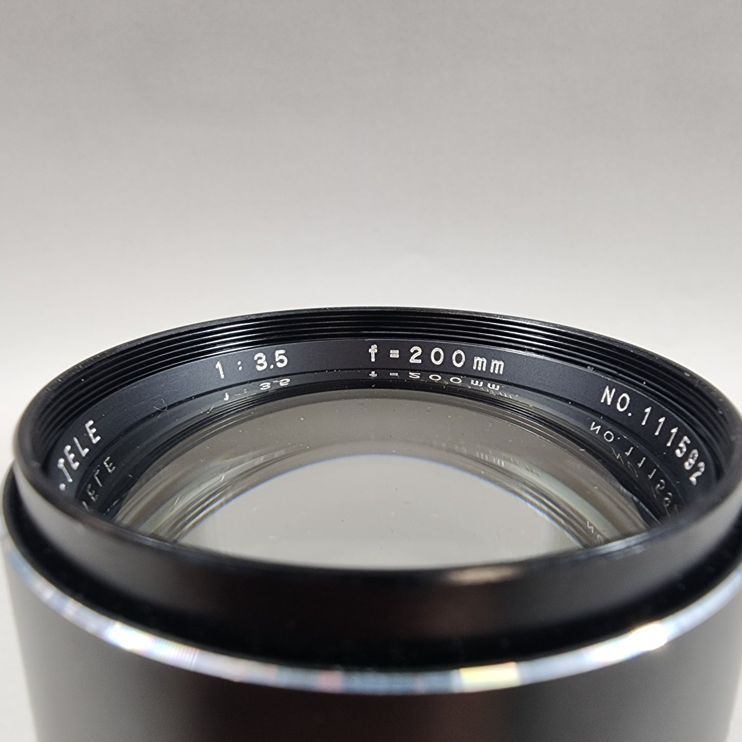 Asanuma Auto-Tele 200mm f/3.5 For Nikon F Mount