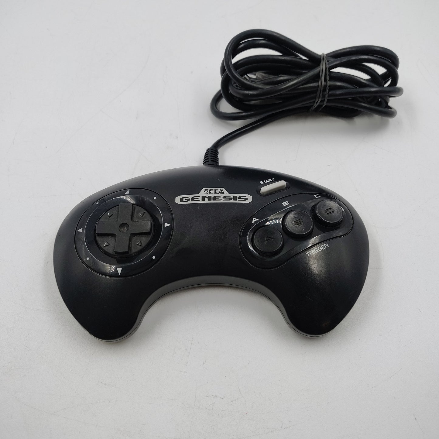 Sega Genesis 3 Button Controller Black 1650