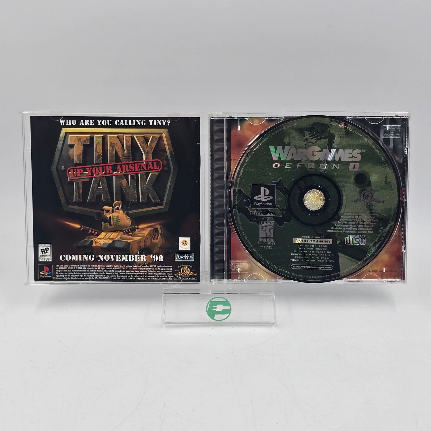 War Games Defcon 1 (Sony PlayStation 1 PS1, 1998)