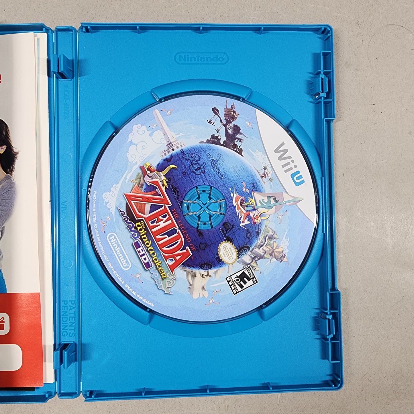 Zelda Wind Waker HD (Nintendo Wii U, 2013)