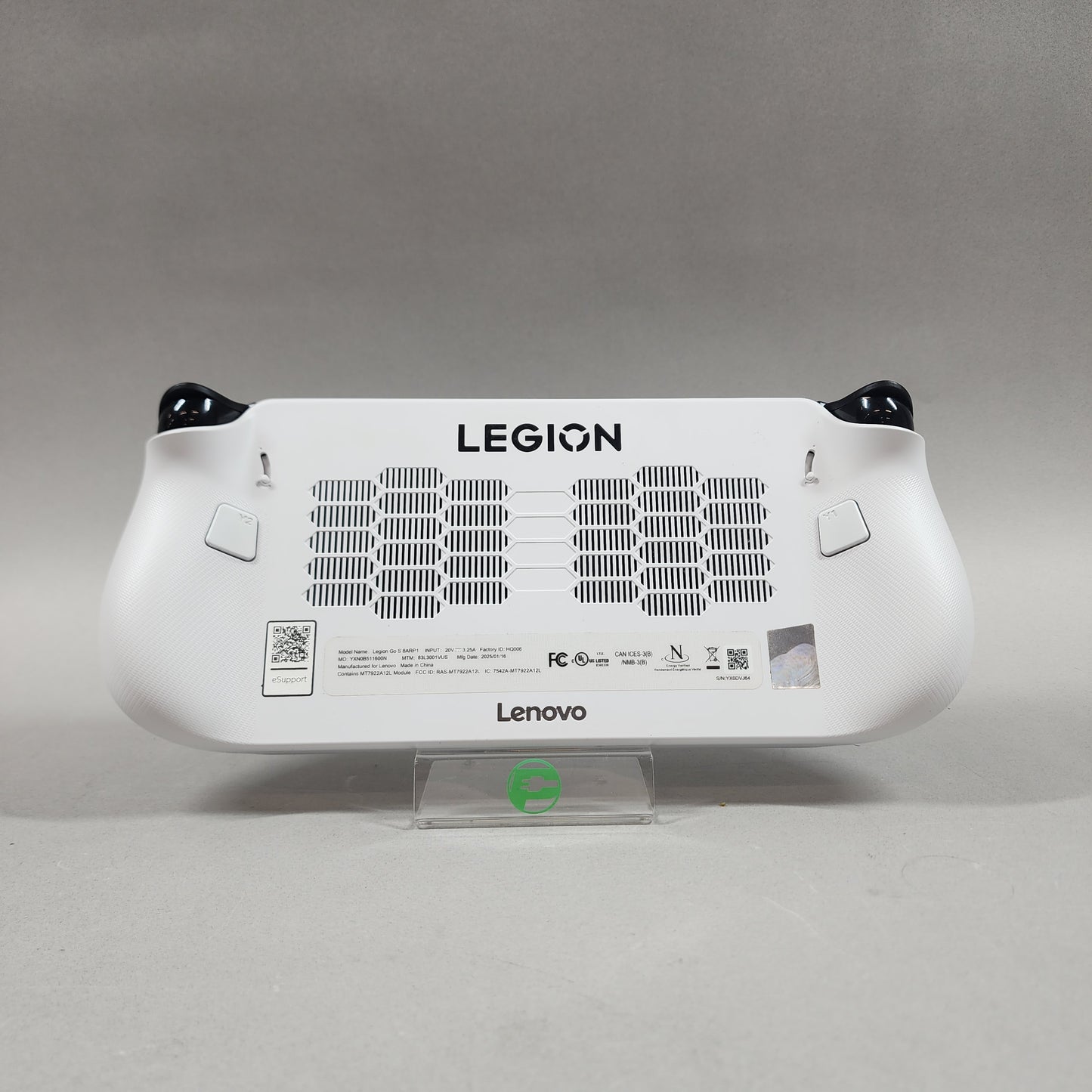 Lenovo Legion Go S 8" AMD Ryzen Z2 Go 32GB 1TB White 83L3001VUS