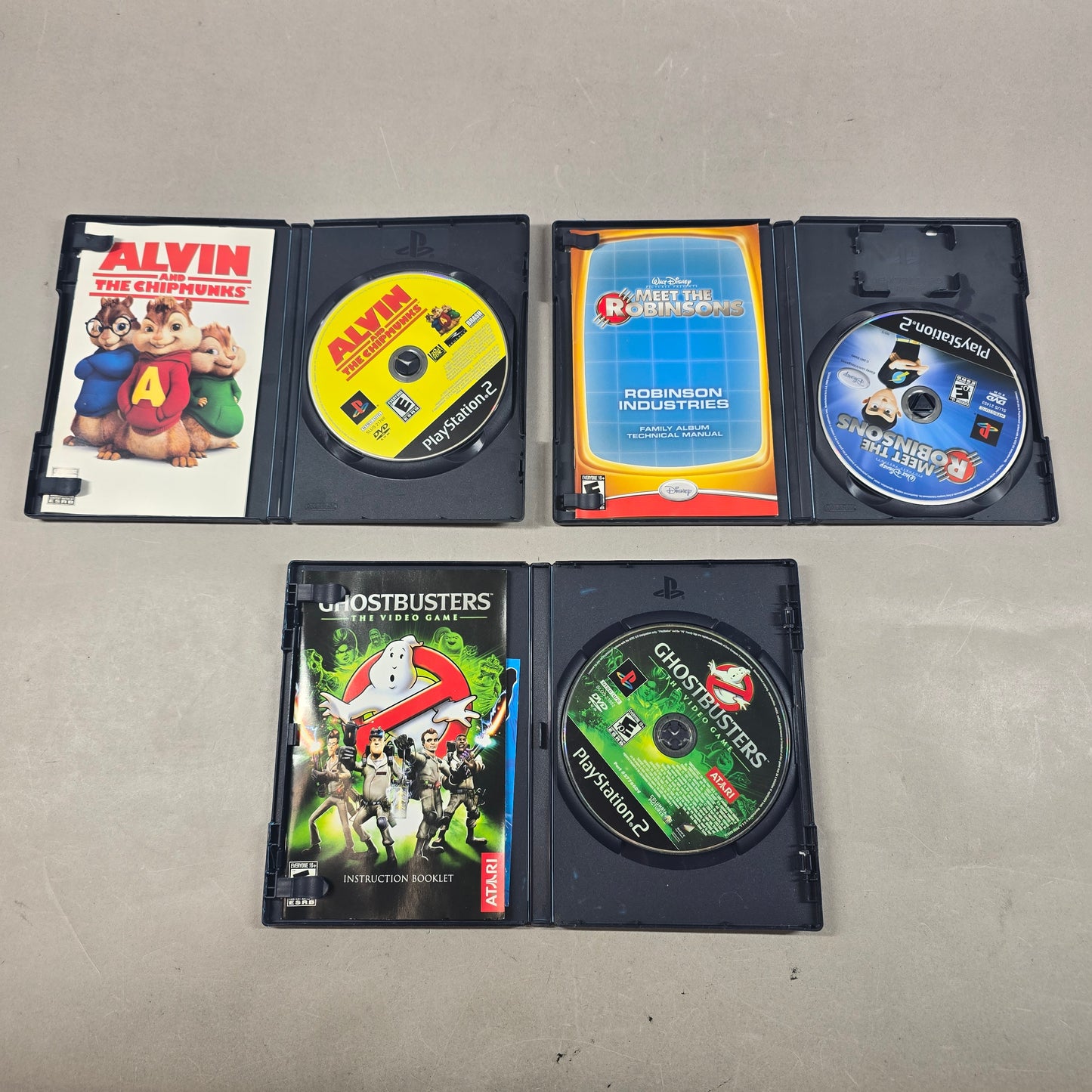 Lot of 3 Sony PlayStation 2 PS2 Games
