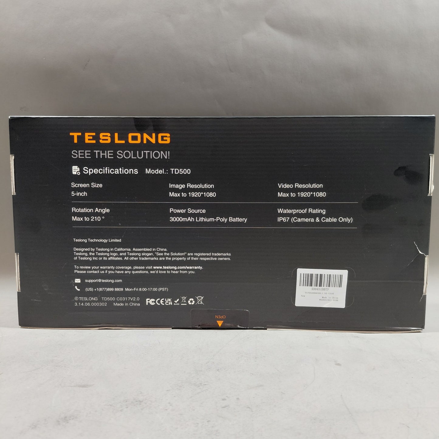 New Teslong TD500 Borescope