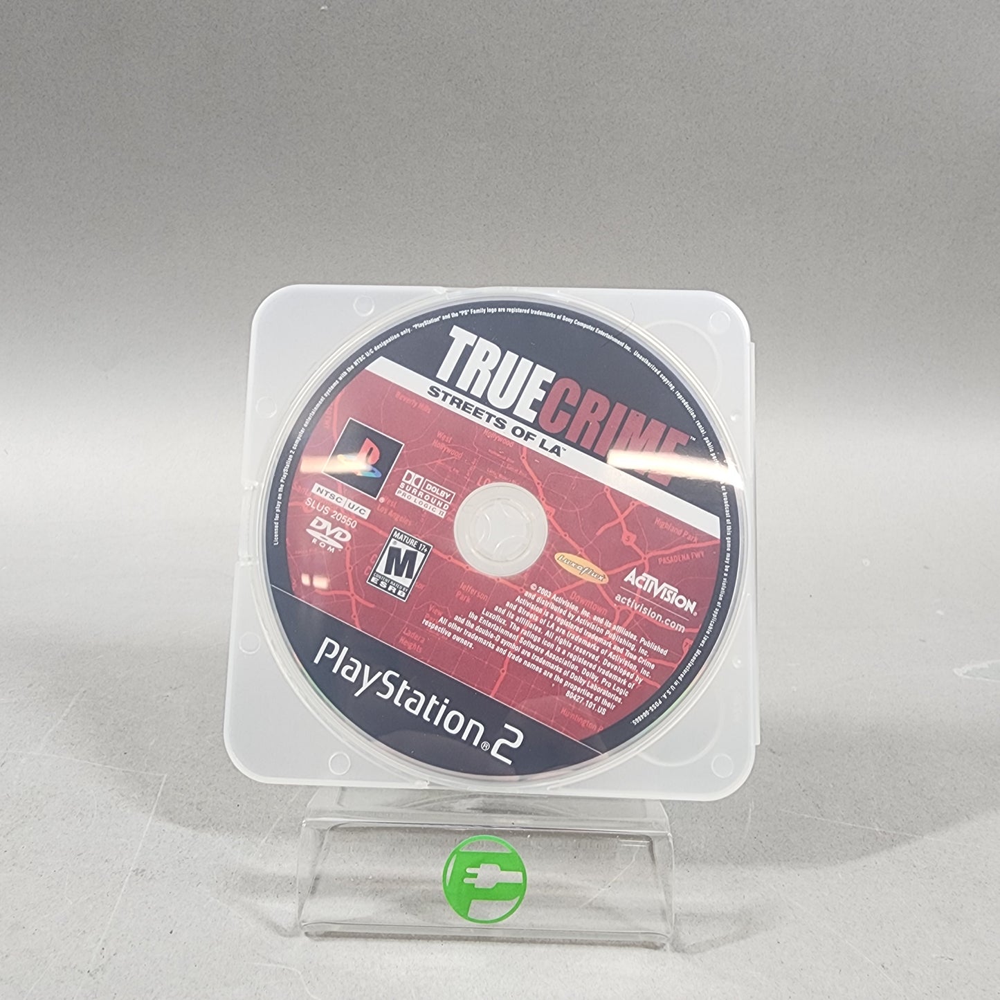 True Crime New York City (Sony PlayStation 2 PS2) with Streets of LA DISC ONLY