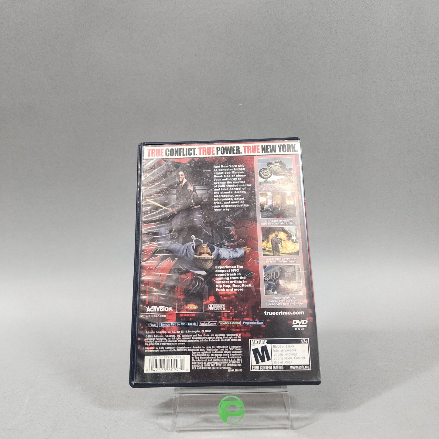 True Crime New York City (Sony PlayStation 2 PS2) with Streets of LA DISC ONLY