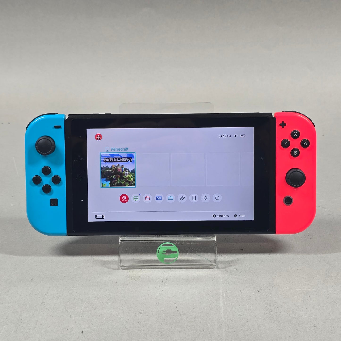 Nintendo Switch v1 Video Game Console HAC-001 Red/Blue