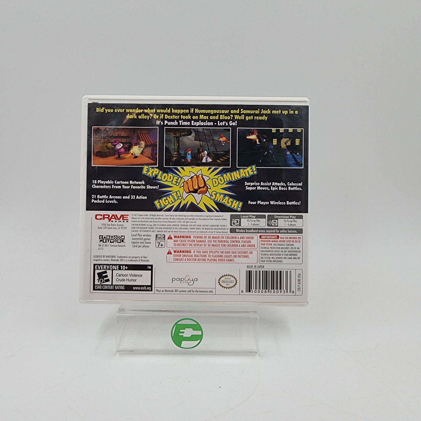 Cartoon Network: Punch Time Explosion (Nintendo 3DS, 2011)