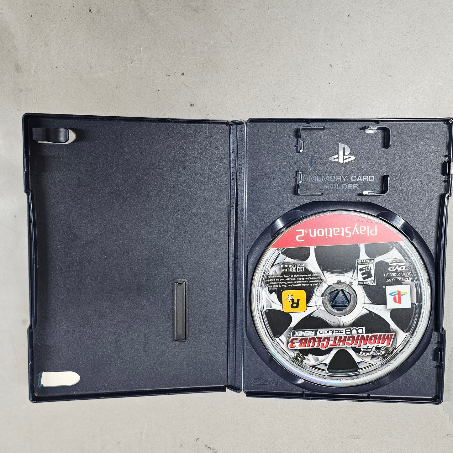 Lot of 2 Sony PlayStation 2 PS2 Games Midnight Club and Midnight Club 3