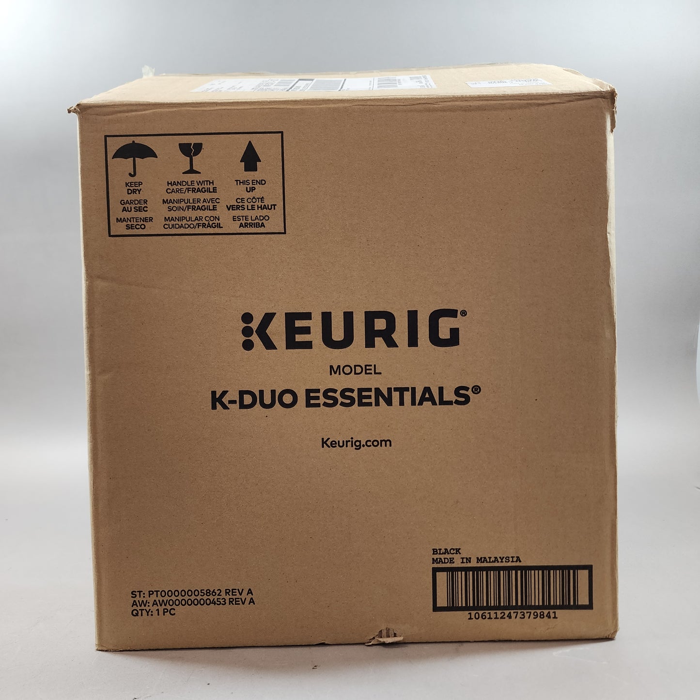 New Keurig K-Duo Essentials Single Serve K-Cup Pod & Carafe Coffee Maker
