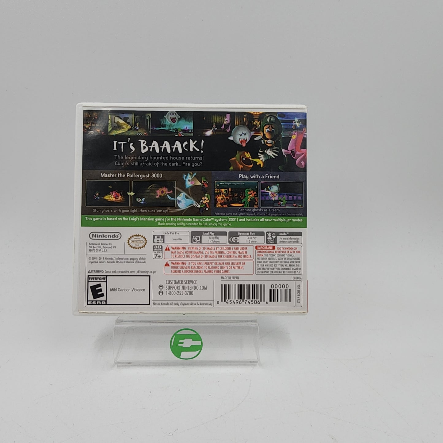 Luigi's Mansion (Nintendo 3DS, 2018)