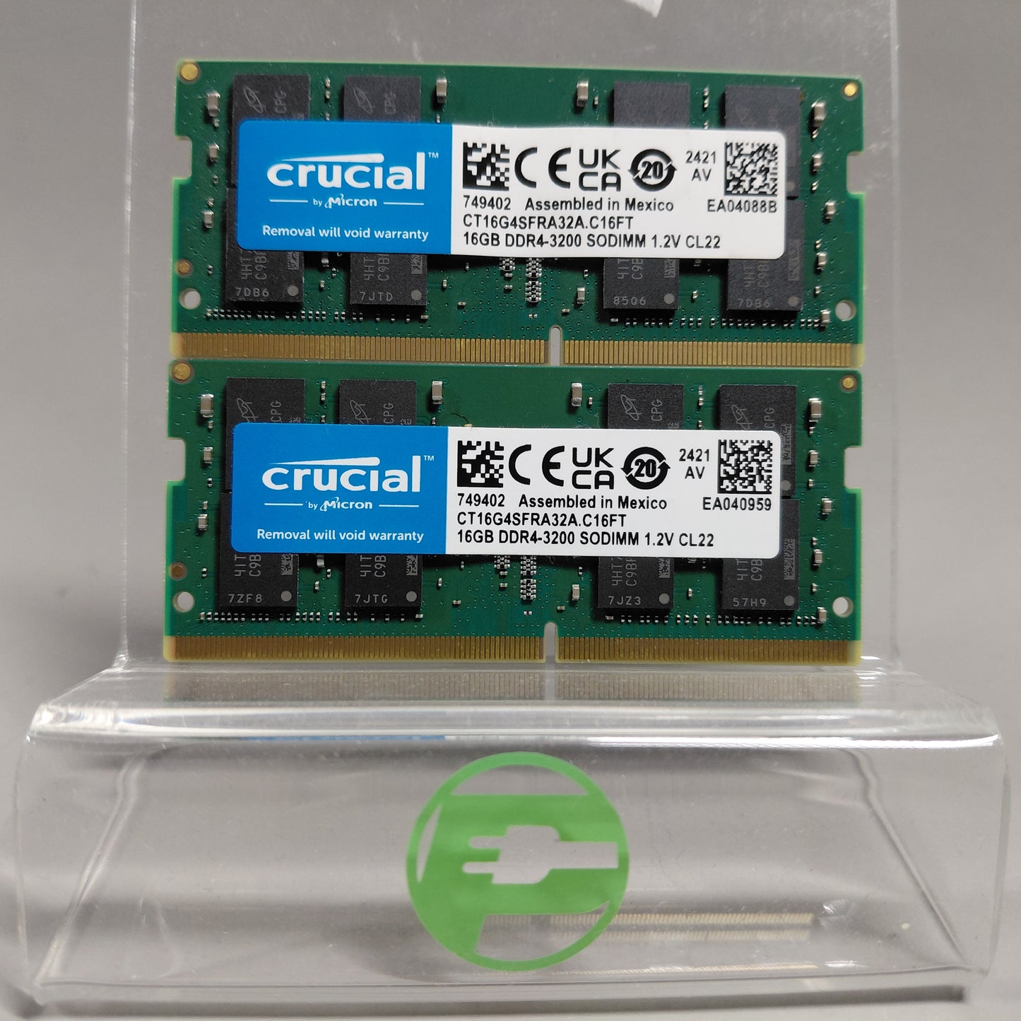 Crucial Fury 32GB (2x16GB) RAM DDR4 3200MHz