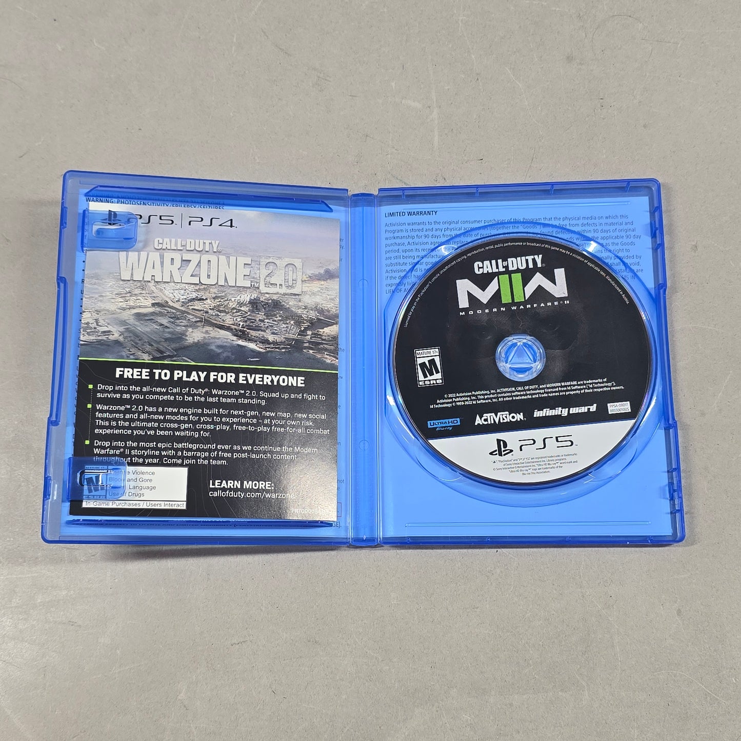 Call of Duty: Modern Warfare II (Sony PlayStation 5 PS5, 2022)
