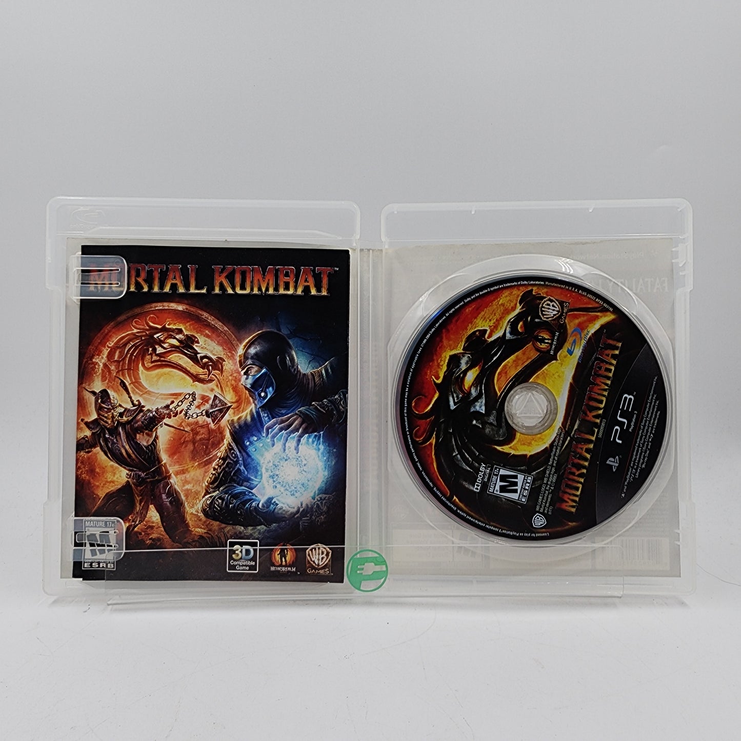 2 Sony PS3 Games Crash and Slash Bundle Mortal Kombat & Twisted Metal