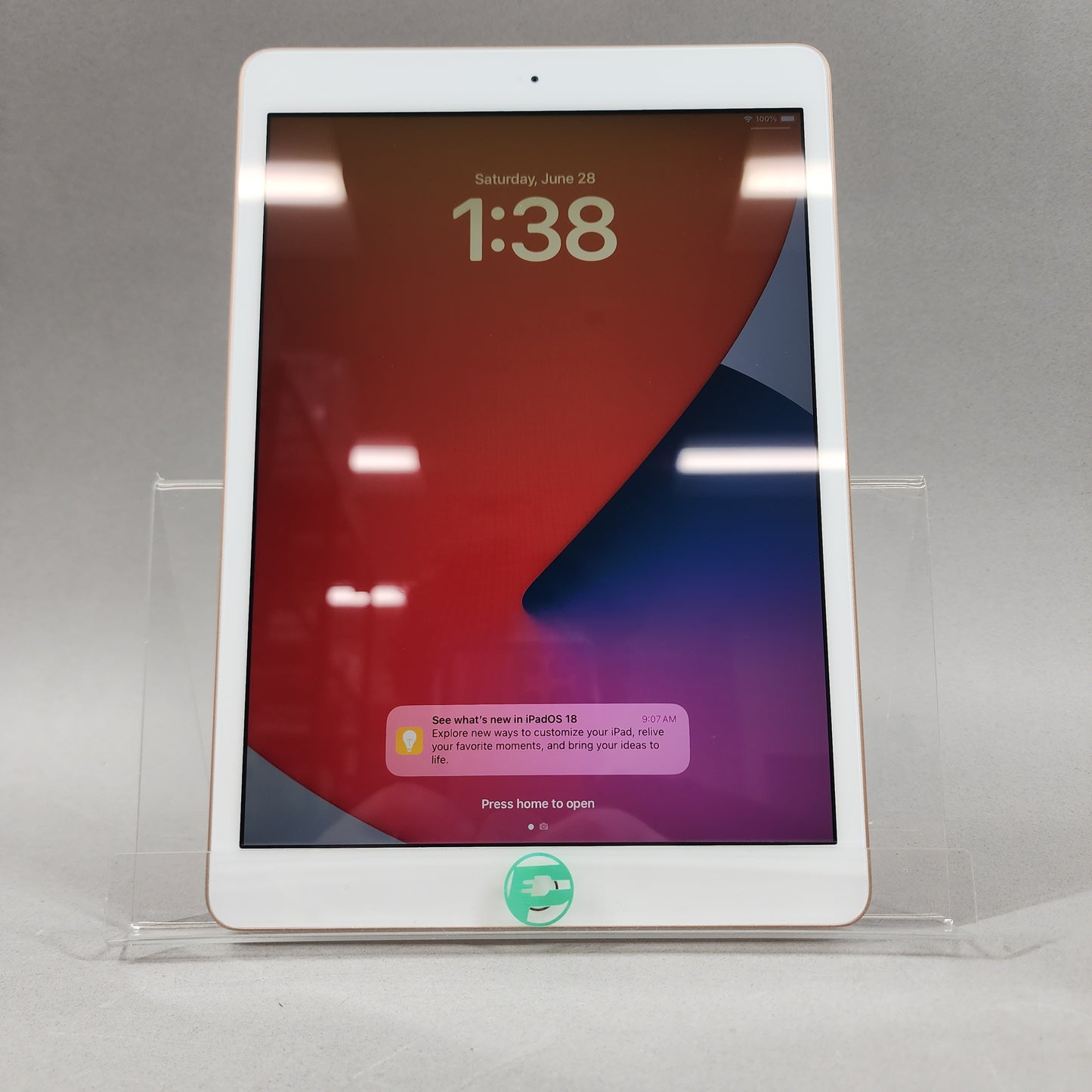 WiFi Only Apple iPad 8th Gen 32GB GOLD MYLC2LL/A