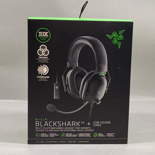 Razer Blackshark Noise-Cancelling Gaming Headset Black/Green HN2044D13319338