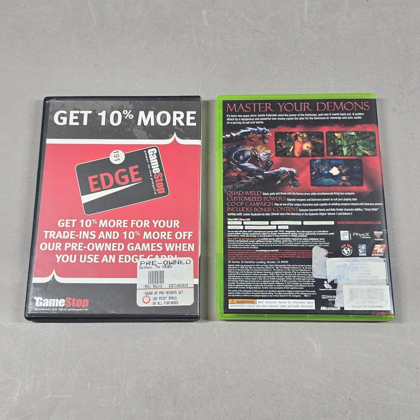 Lot of 2 Microsoft Xbox 360 Games