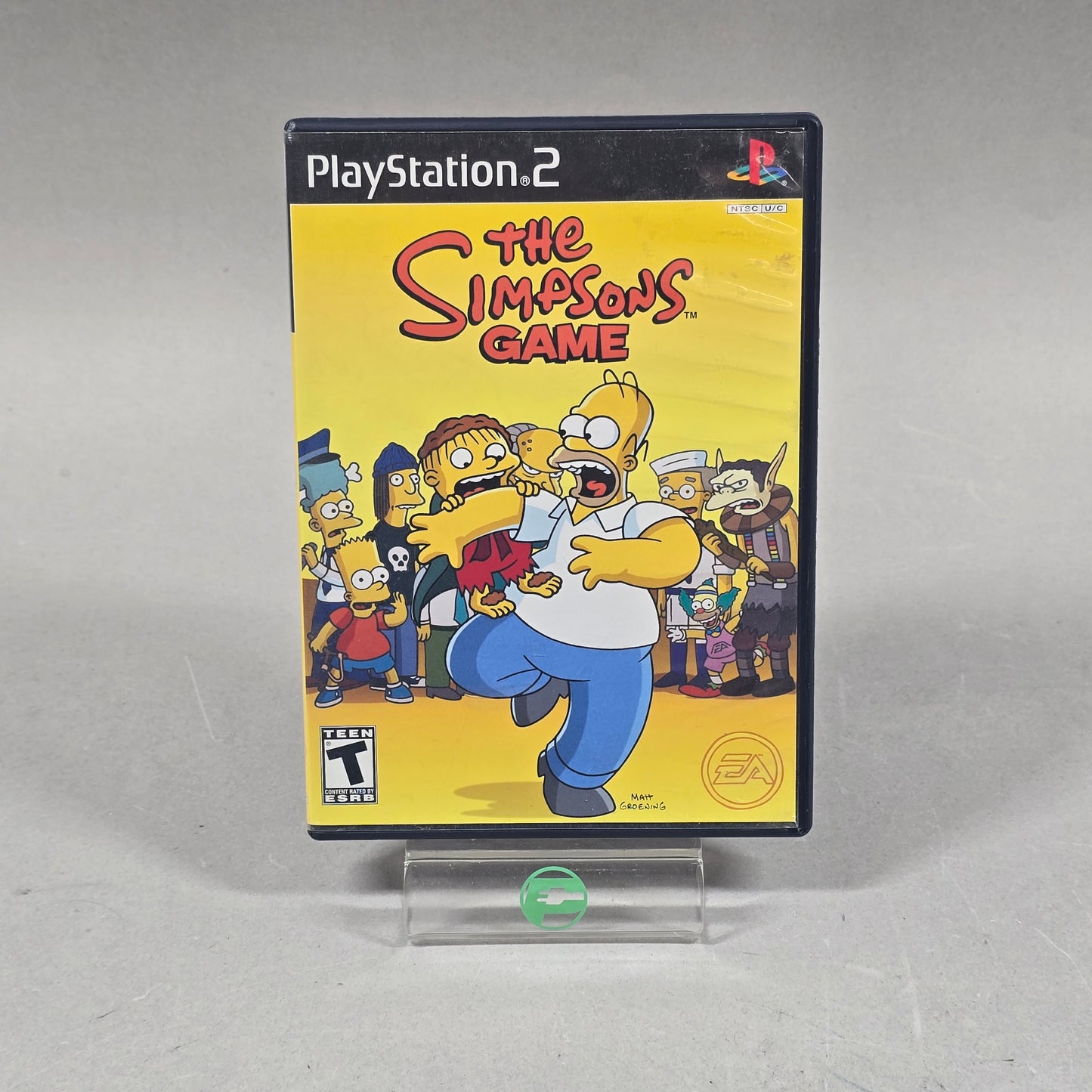 The Simpsons Game (Sony PlayStation 2 PS2, 2007)