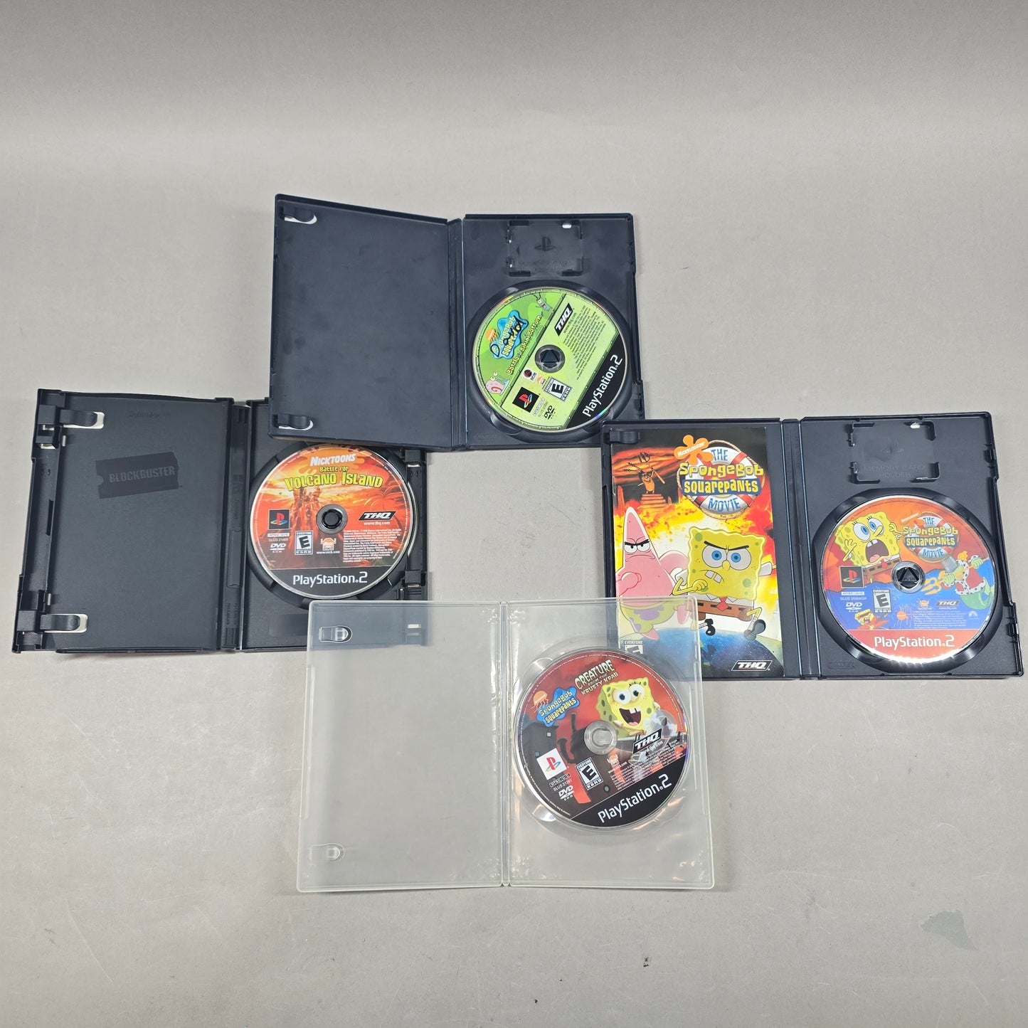 Lot of 4 Sony PlayStation 2 PS2 Games
