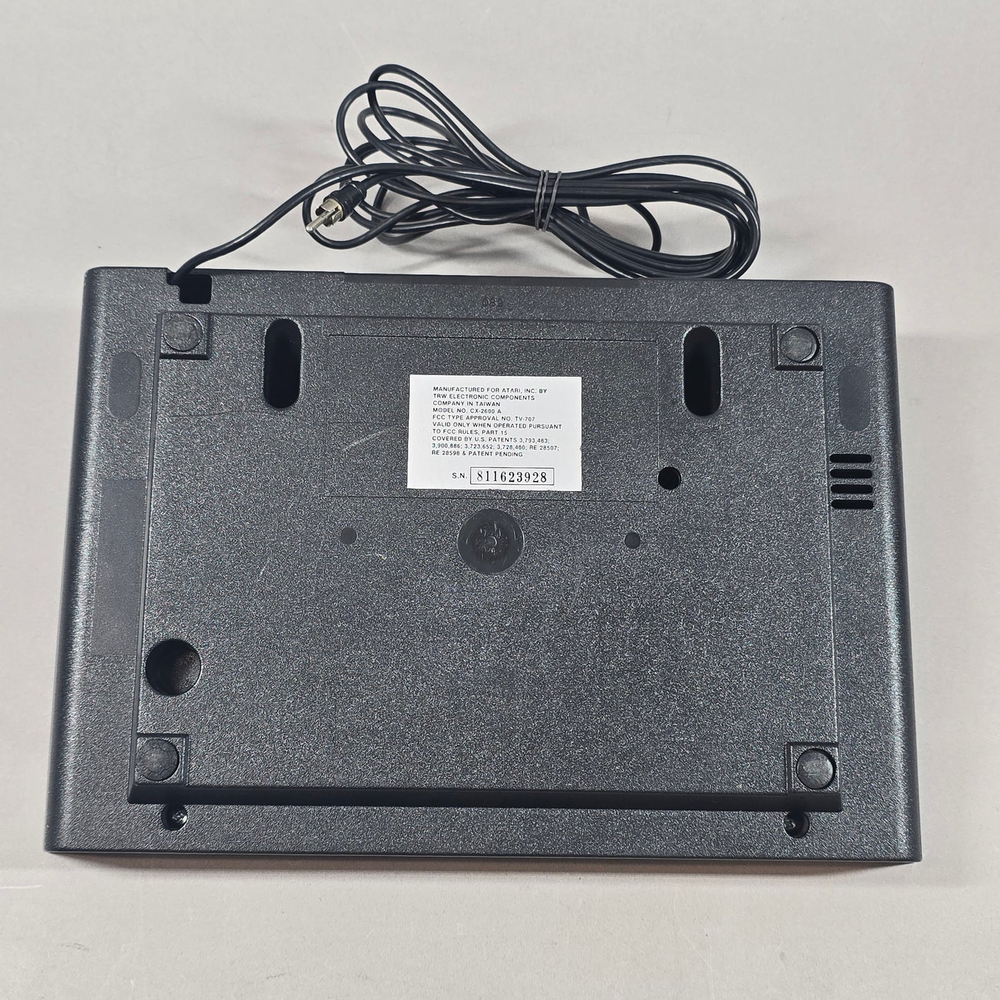 Atari 2600 Black/Wood CX-2600 A Atari 2600 Game Console