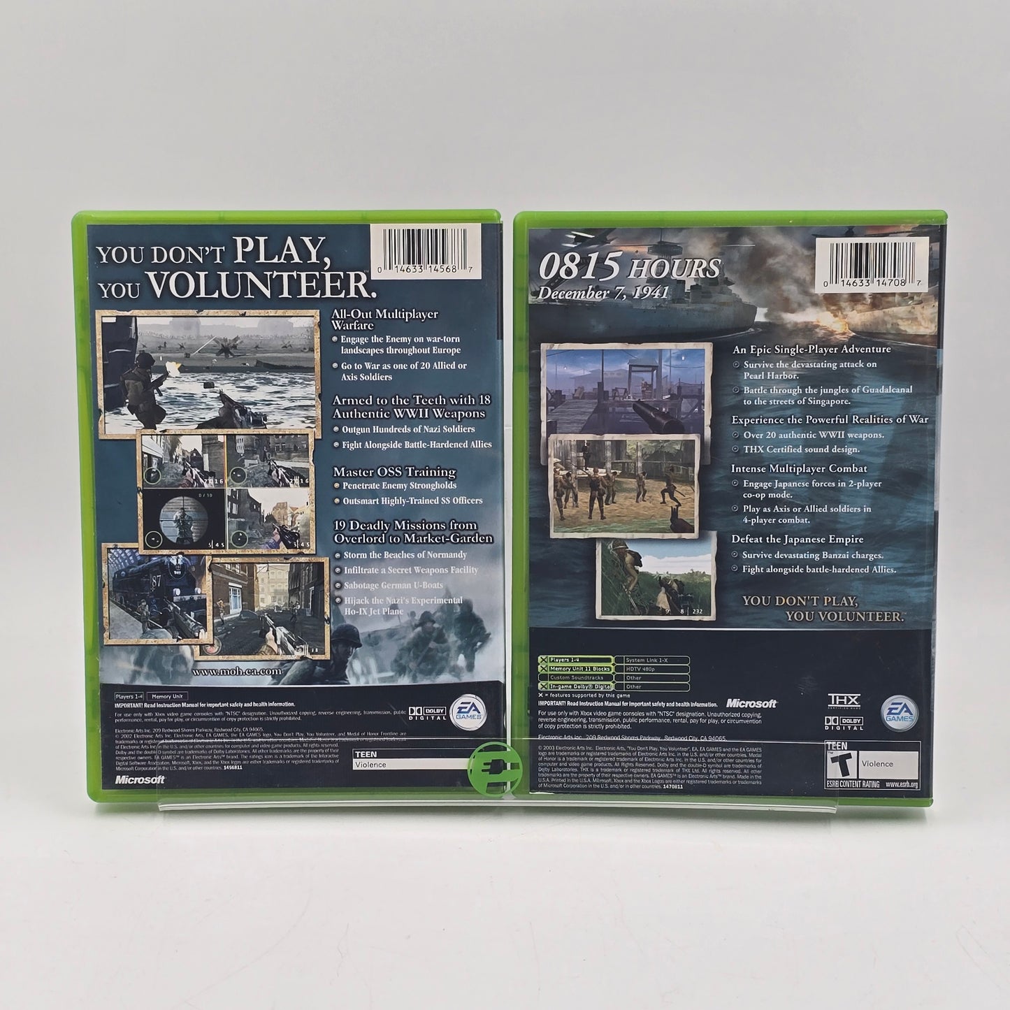 Lot of 2 Microsoft Original Xbox Games